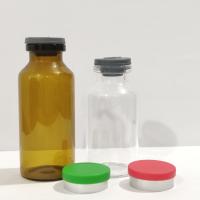 20 mm Caps Flip Off para frasco de vidro borosilicato claro e âmbar
