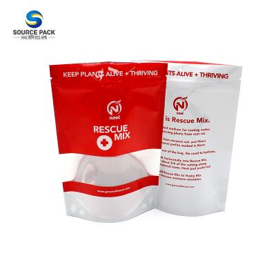 Stand Up Pouch Plastic Custom Weed Packaging With Zipper