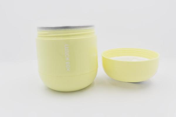 1L  Mini double wall 304# stainless steel kids food jar large capacity 3 inserts thermos
