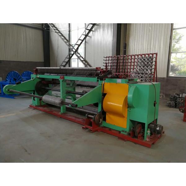 Normal / Reverse Twisted Hexagonal Wire Mesh Machine For 1 / 2 Inch Mesh Size