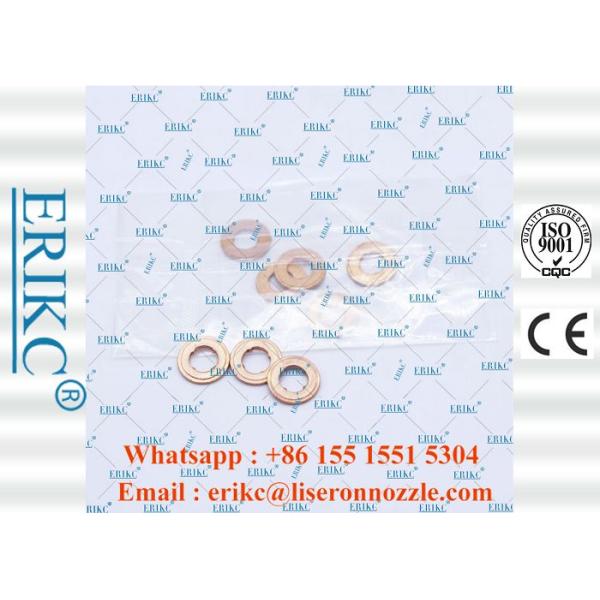 ERIKC 9001-850F For Delp fuel oil spray copper washer 9001850F 2.5mm diesel injector nozzle copper shim 9001 850F