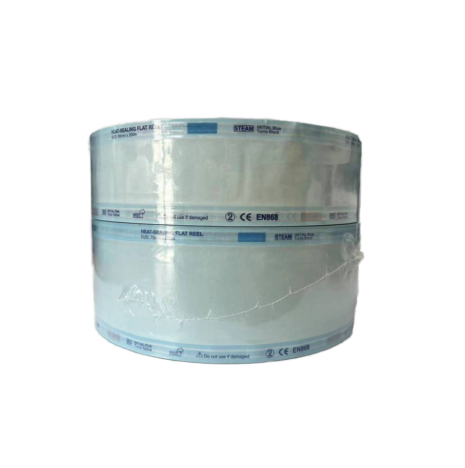 Disposable Medical Sterilization Bag / Sterilization Pouch Roll / Self Sealing Sterilization Pouches With Materials Consumables