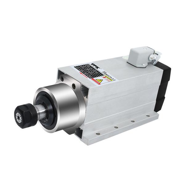 Flange 2.2kw 24000rpm Refrigerador de ar CNC Motor de fuso para obras de construção 8A corrente