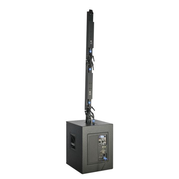 Wedding Column Loudspeakers Active Radio Broadcast Equipment , Column Speaker