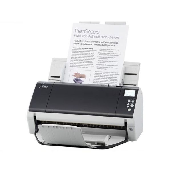 Fuji Tsu Fi-7460 High-Speed Automatic Double-Sided A4 Color Scanner 60pm Scan Speed USB Interface CCD Technology 600X1200dpi