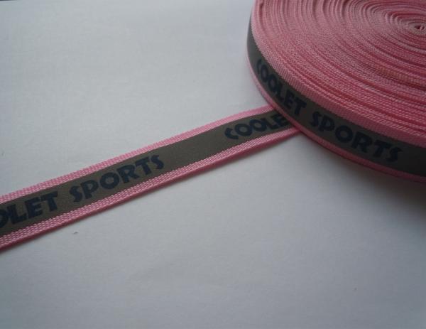 High Visibility Reflective Tape / Red Reflective Tape Jacquard No Slip