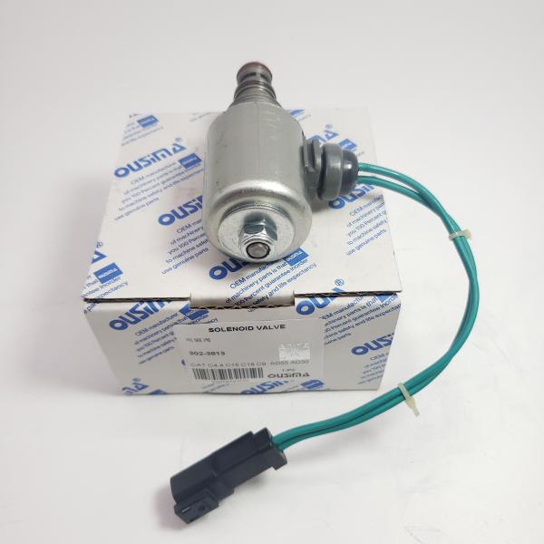 Solenoid Valve 302-3813/3023813 For CAT C4.4 C15 C18 C9 AD55 AD30