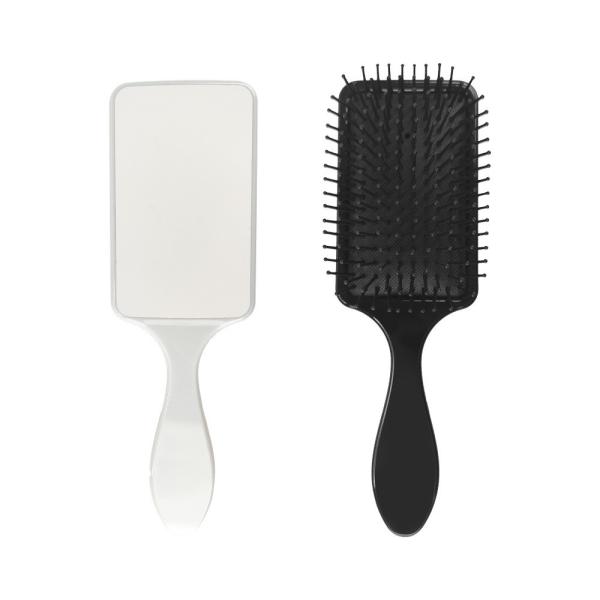 Personalized Plastic Sublimation Hair Brush Blank With Printable Metal Insert For Photo Printing