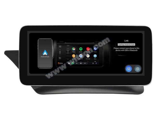 10Écran pour Mercedes Benz Classe E (version à deux portes) C207 W207 E180 E200 E260 E300 E320 E350 E400 E500 E550 E63AMG 2010-2012 NTG4.0 Lecteur multimédia Android