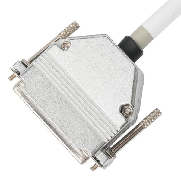 300V D Sub Conn Tubo de Redução de Calor Para Fêmea Db50 Casca Liga de Níquel Oem / Odm