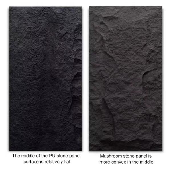 Плакирования стены 3D полиуретана культуры Faux PU панели искусственного крытого на открытом воздухе каменные