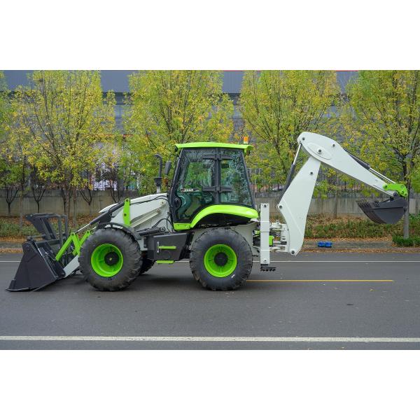 Hydrostatic Transmission AM30-25 Backhoe Loader Front Loader Backhoe with Air Cooling