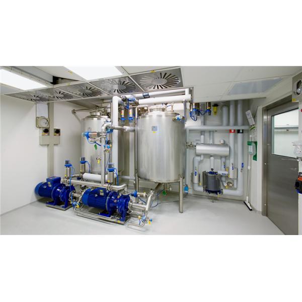 Система SGS фармацевтической промышленности чистая на месте