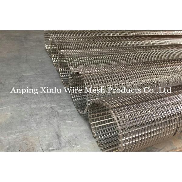 Customizable Wire Wrapped Continuous Slot Sand Control Screens Stainless Steel 201 Material 0.05mm-10.0mm Slot Size