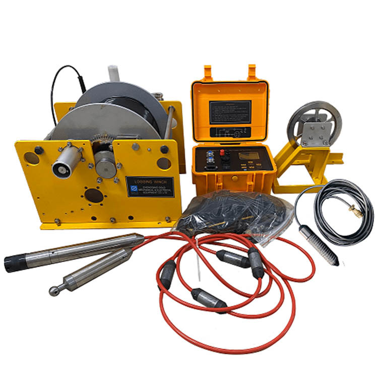 Геофизическая лесозаготовка 3000M Водное оборудование для лесозаготовки Natural Gamma SP Caliper Deep Well Logging Tools