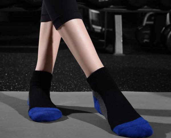 Cotton Women Yoga Grip Socks Non - Slip Towel Bottom Dance Adult Female Gym Socks
