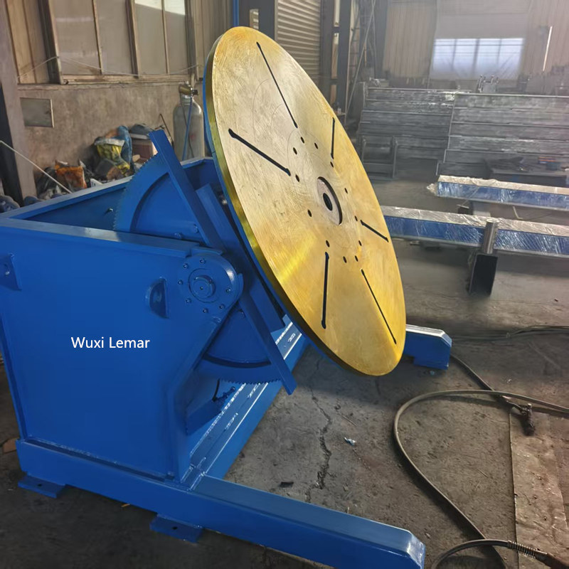 3 Ton Welding Positioner 0-90 Degree Tilting Rotary Welding Table