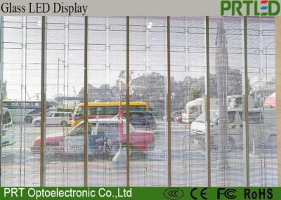 Epistar SMD3528 Transparent Glass LED Display P10 Anti-UV Transparent LED Panel
