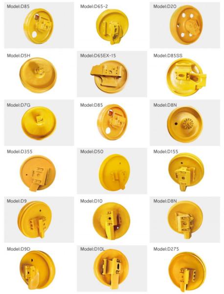 Excavator spare parts SK60-8 Sk200 sk450 PC300-5 PC56 PC60 EX200 ZAX55 for excavator idler assy
