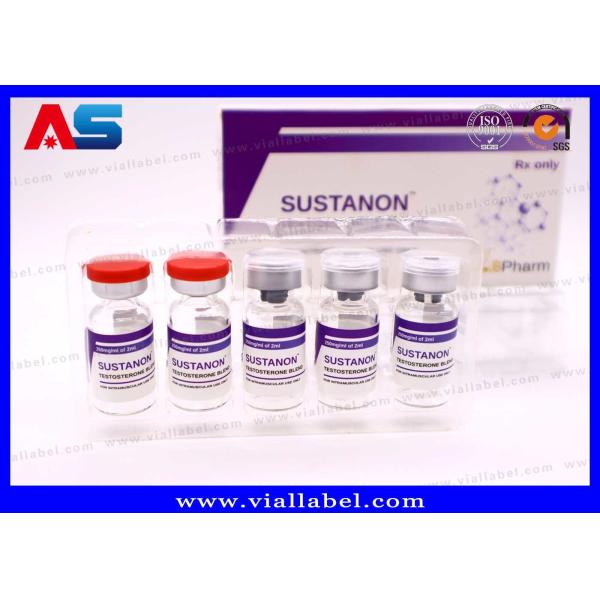 高品質GHペプチドボトルラベル / カスタマイズされたCJC-1295ラベル印刷 | MOQ 500 | 工場直販価格