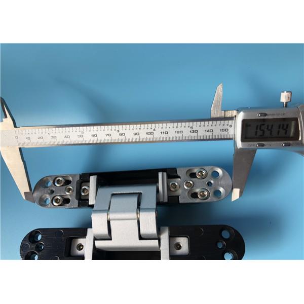 Wooden door Zinc alloy 3D Adjustable Concealed Hinge with Aluminum arm 29x160mm