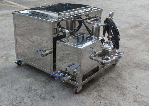O Kitchenware, equipamento industrial da limpeza ultrassônica da grade do BBQ da bandeja da pizza para o óleo remove