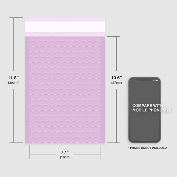 TSCX Plastic Packaging Bags Bubble Wrapp Mailer Packing Supplies with Bubbles Bubble Mailer Purple