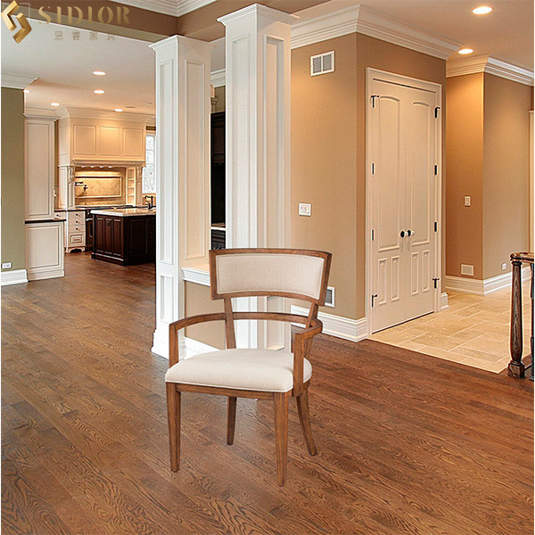 SGS White Solid Wood Dining Chairs Modern Farmhouse Dining Chair 62cm Length