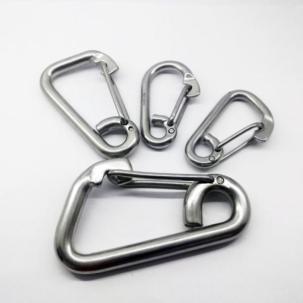 9mm-29mm 304/316 Stainless Steel Flat Safety Buckle Spring Lifting Hook Quick Hanging Buckle OEM