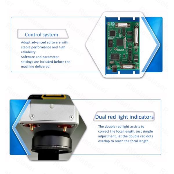 Машина Макс Raycus JPT маркировки лазера волокна металла автоматического фокуса оптическая разделенная