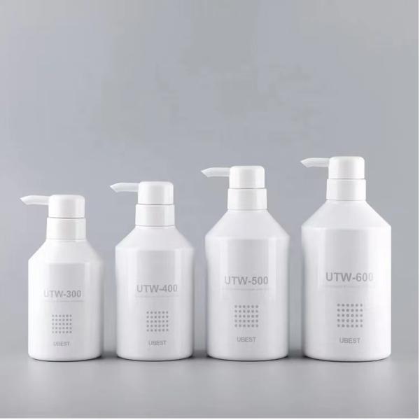 Refillable склонять взваливает на плечи косметические бутылки брызг поливает бутылку 350ml 500ml шампуня геля пластиковую