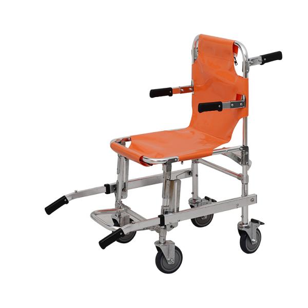 Durable Evacuation Aluminum Alloy Folding Stair Stretcher Manual Power Source