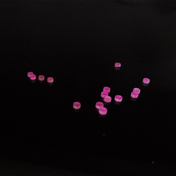 CZ Sapphire Watch Jewel Bearing Customized Size For Jewelry And Instruments