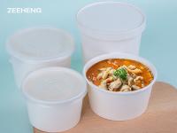 PP que revestem as bacias descartáveis 16oz da micro-ondas segura com as tampas