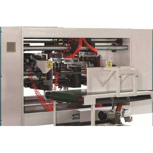 rebitador semi auto gêmeo de costura da cabeça da máquina 3800mm da caixa 3000kg semi automática