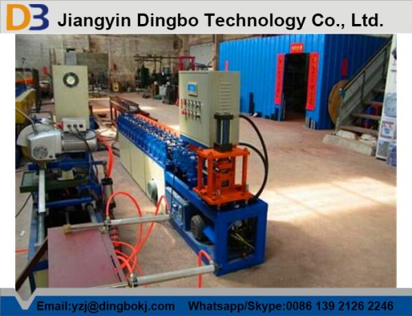 Gcr15 Steel Solar Frame Metal Forming Equipment , Roll Former Machine With Electric Drive