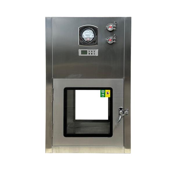 GMP-Certified 304 Stainless Steel Laminar Flow Pass Box 1200x1070x1600mm for Pharma Cleanrooms