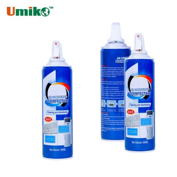 450ml Car Air Con Cleaner Aircon Disinfectant Spray For HVAC Coil Cleaning Eco Friendly