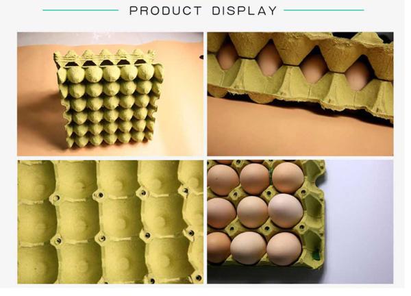Paper Egg Tray Production Line, Egg Carton Making Machine, mold made to customer request