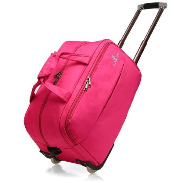 Вагонетка вещевого мешка нейлона женщин людей общая с колесами