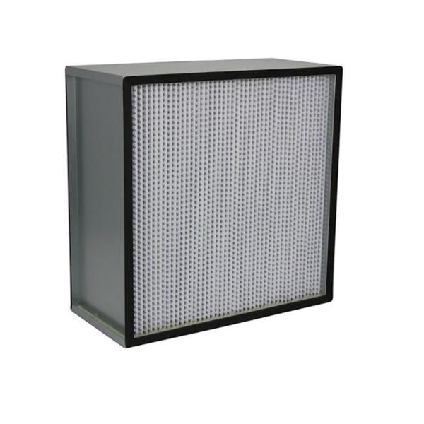 H12 HEPA Air Filter Customized Size Initial Pressure Lower Than 120 Pa