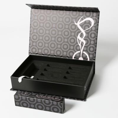 Foldable Magnetic Gift Box For Perfume Custom Logo Packaging Boxes Sponge Insert