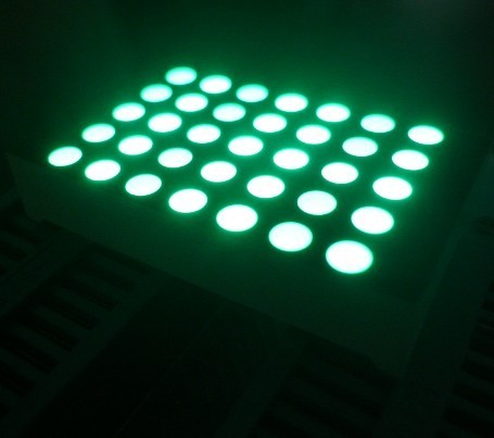 Multi-Color 5x7 LED Matrix Display with Low Power Consumption and Long Lifespan for Advertising