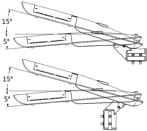 на открытом воздухе снабжение жилищем раковины уличного света СИД 40W с закаленным стеклянным уличным фонарем