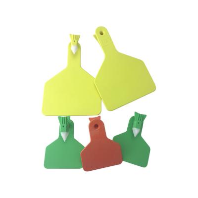 TPU One Piece Animal Ear Tags UHF Livestock Identification RFID Tag