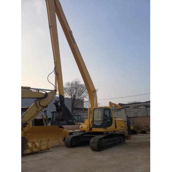 Second Hand Komatsu PC220 Excavator With 20m Long Boom