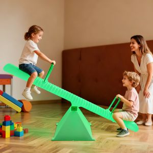Eco-Friendly Double Hanging Sensory Swing Chair with 16 RGB LED for Indoor and Outdoor Use