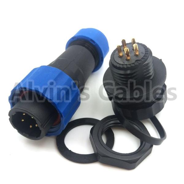 SD16 Series Plastic Electrical Connectors UL94-V0 Flammability Rating