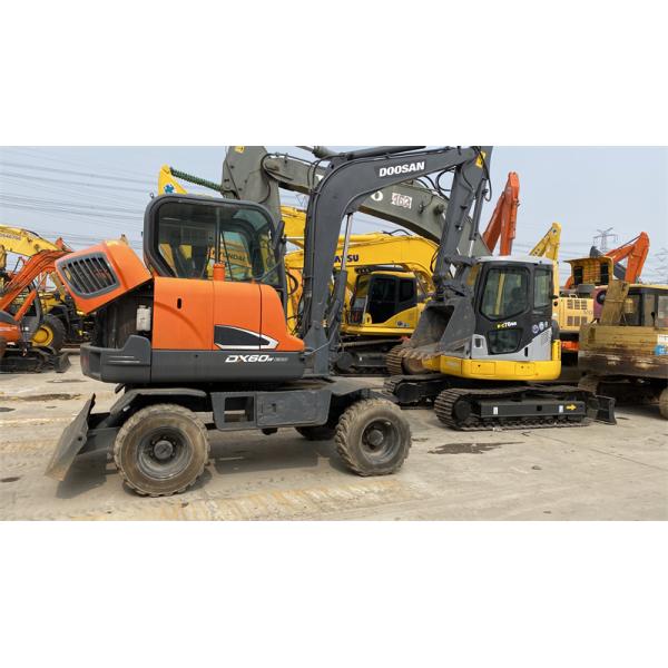 DX60 использовало экскаватор Doosan мини экскаватор колеса использовал землекопа Doosan мини
