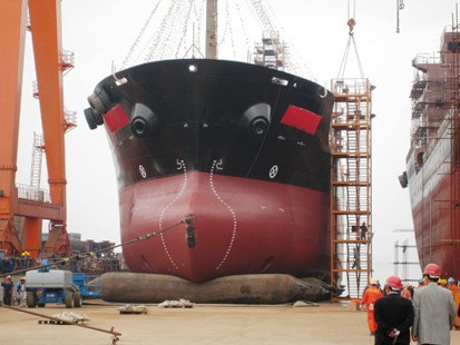 Ship Landing Launching Marine Lifting Airbag Diameter 1.5m
